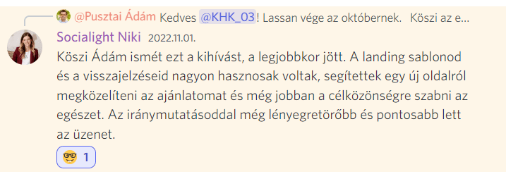 feedback_socialight_niki